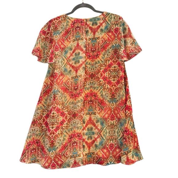 Show Me Your Mumu Women's Kylie Aztec Dress Bohemian Hippie Mini Size Small - Picture 6 of 9
